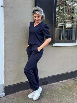 Broek Philou donkerblauw