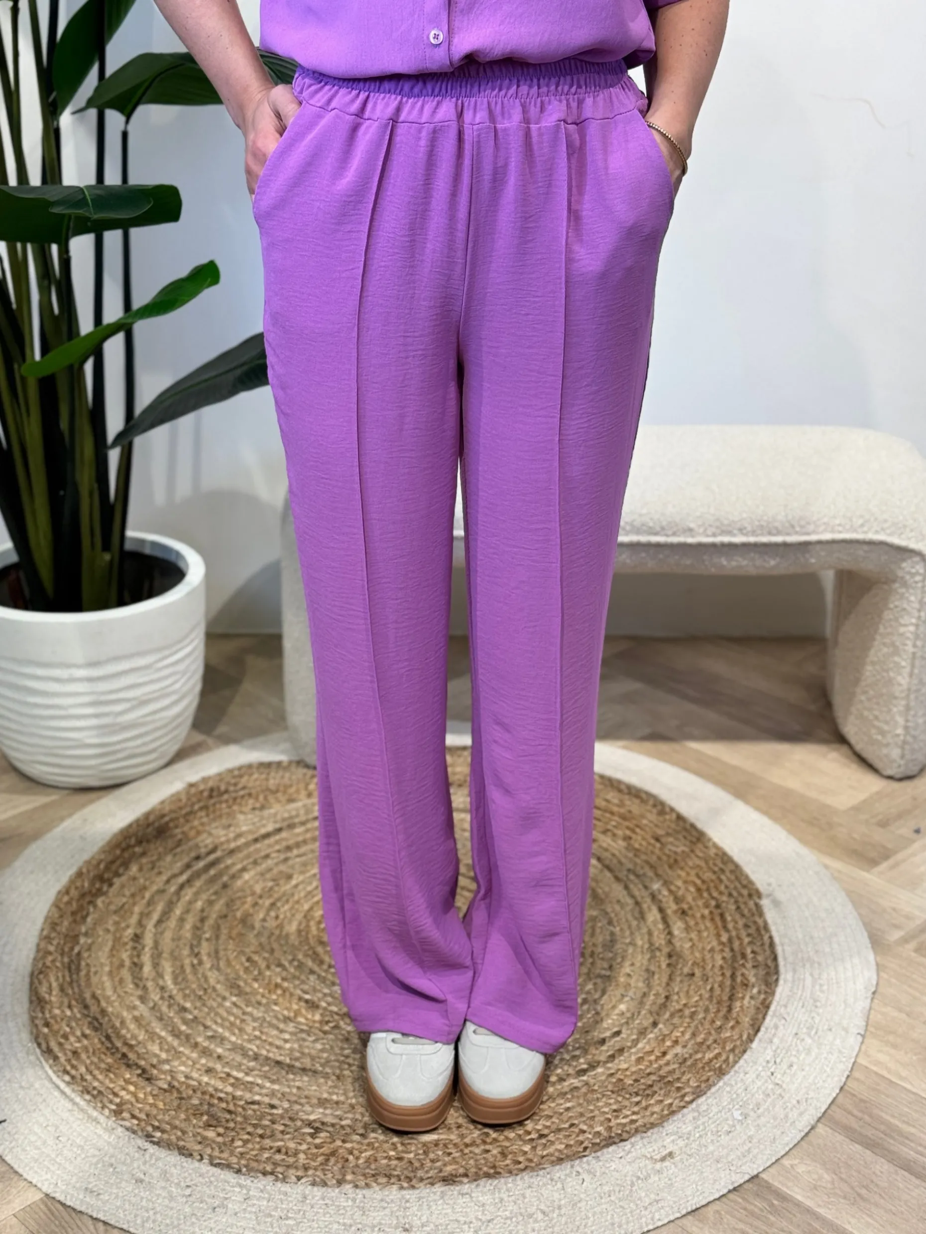 Broek Tara paars