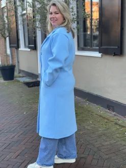Coat Hanne blue
