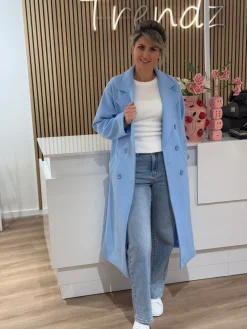 Coat Hanne blue
