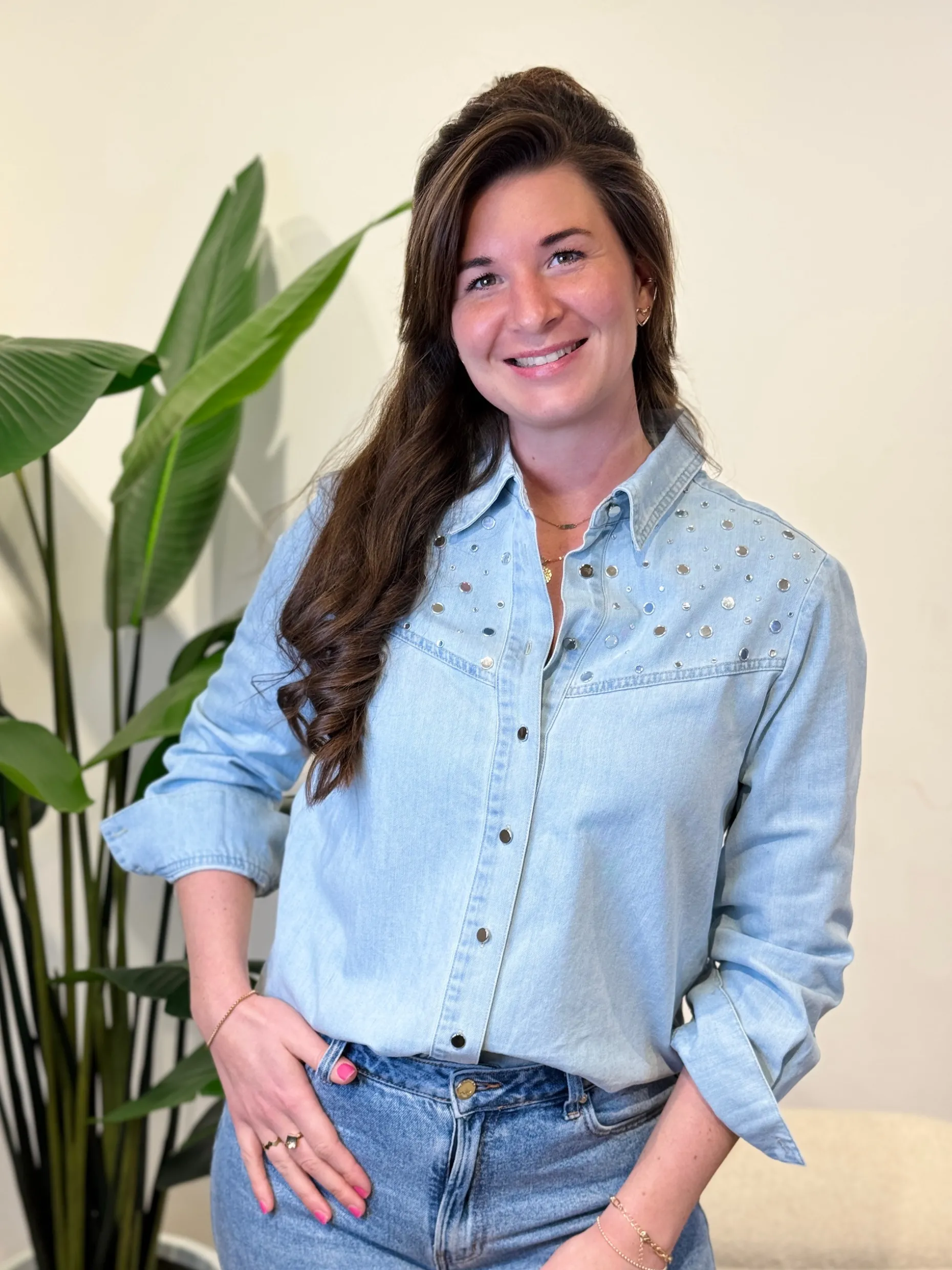 Denim blouse Rinske