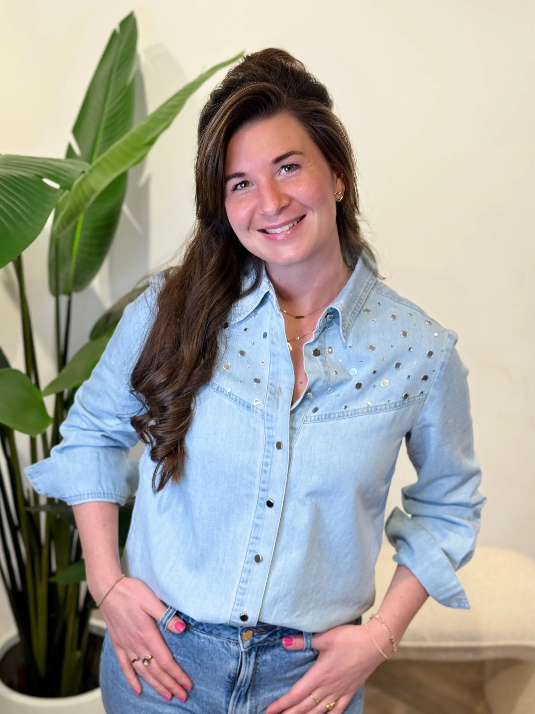 Denim blouse Rinske