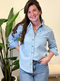 Denim blouse Rinske