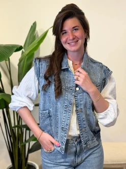Denim gilet Djazz