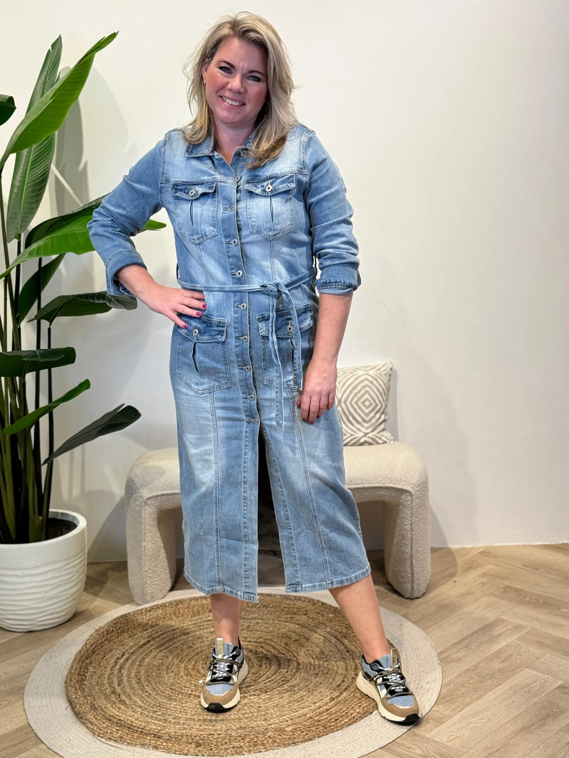 Denim jurk Reinate