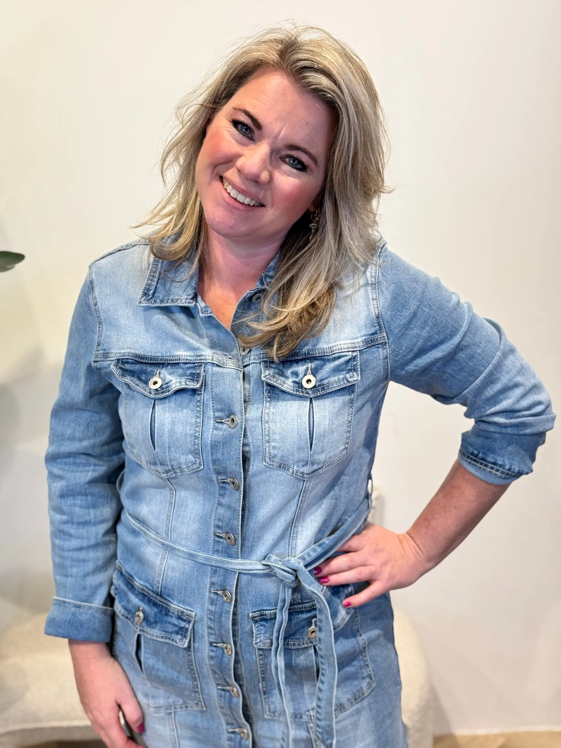 Denim jurk Reinate