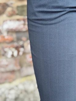 Flared broek Lois zwart