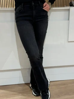 Flared jeans Matilda black lengte 30 – C.O.J.