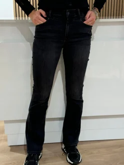 Flared jeans Matilda black lengte 30 – C.O.J.