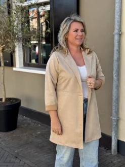 Jas Katja beige