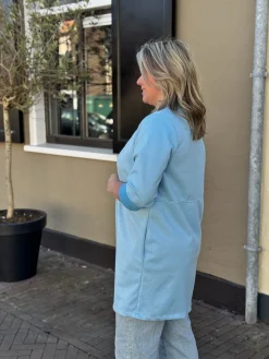 Jas Katja blauw