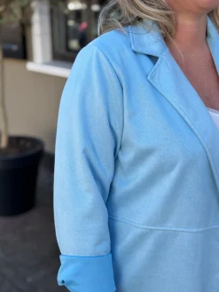 Jas Katja blauw
