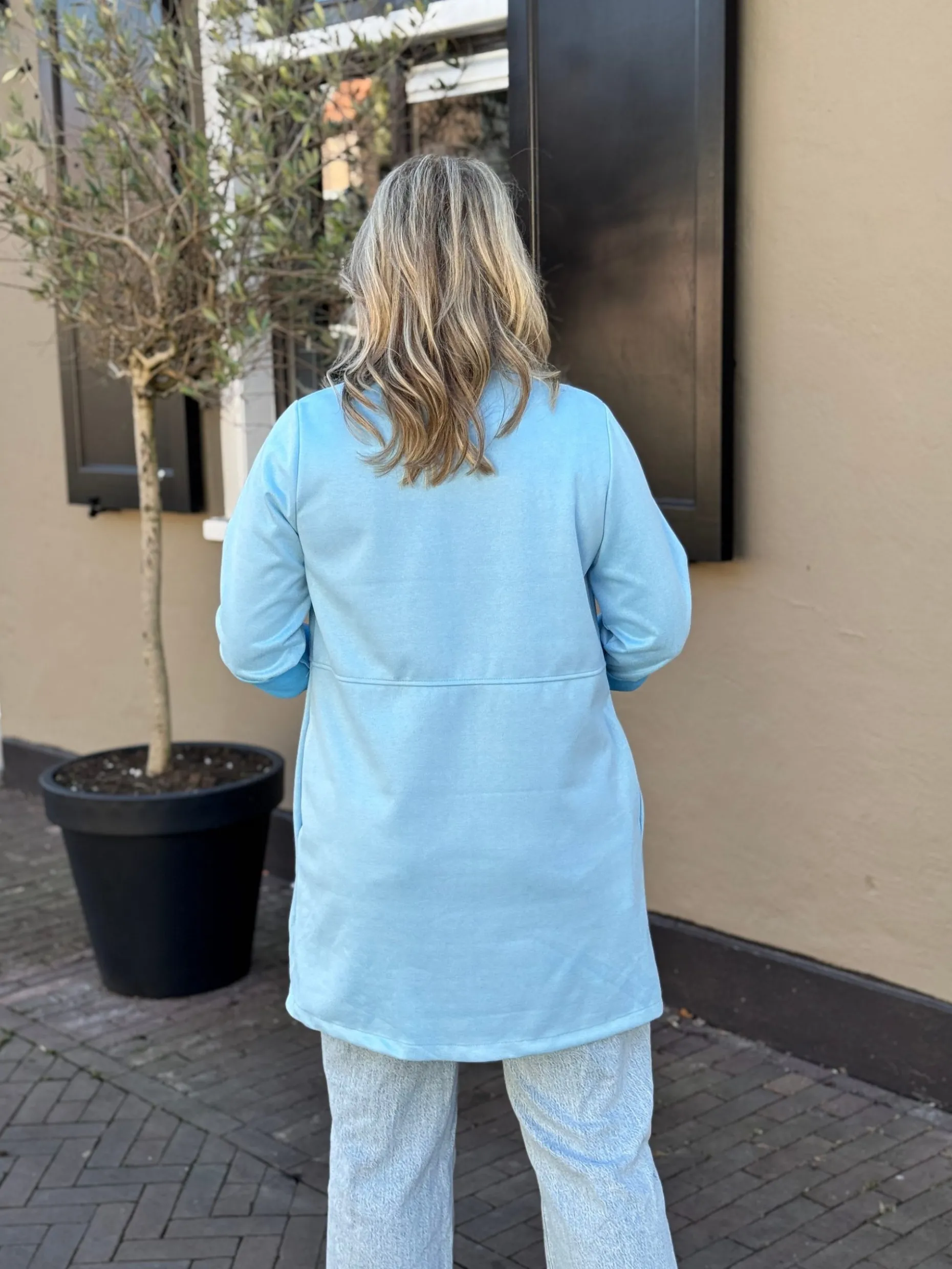 Jas Katja blauw