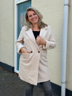 Jas Noortje beige