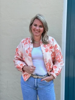 Jasje Tamira koraal/oranje