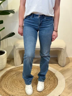 Jeans Flash straight medium blue (lengtemaat 34) – Vero Moda