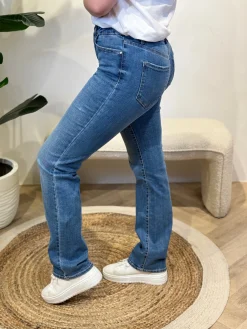 Jeans Flash straight medium blue (lengtemaat 34) – Vero Moda