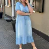 Jeans jurk Pascha light blue