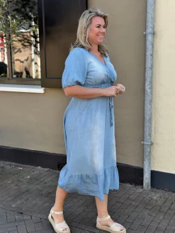 Jeans jurk Pascha light blue