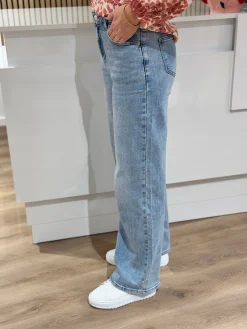 Jeans Karlijn blue wide leg