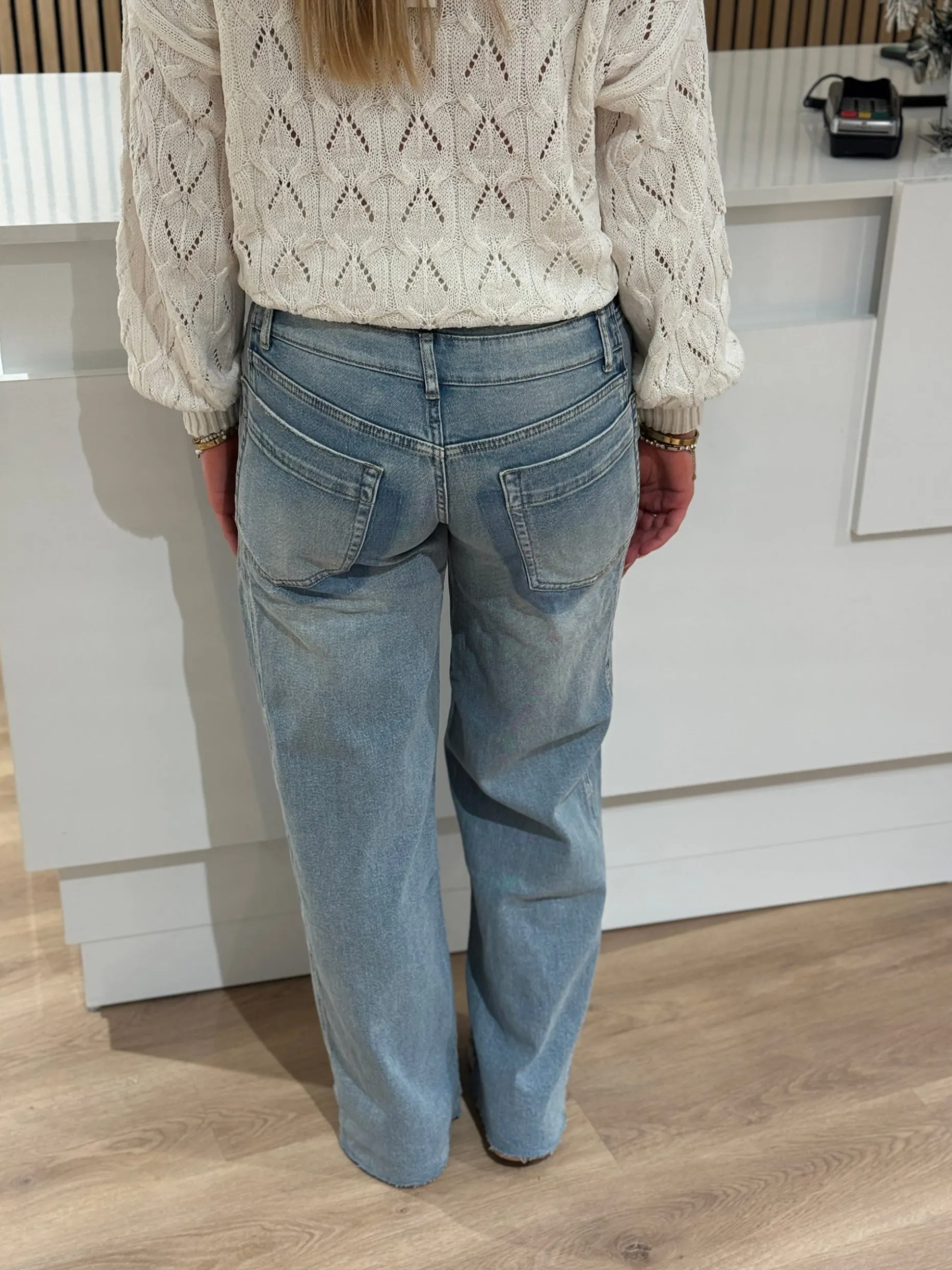 Jeans Verena blue wide leg