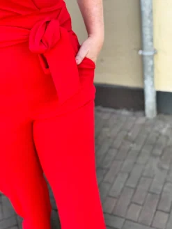 Jumpsuit Nancy rood