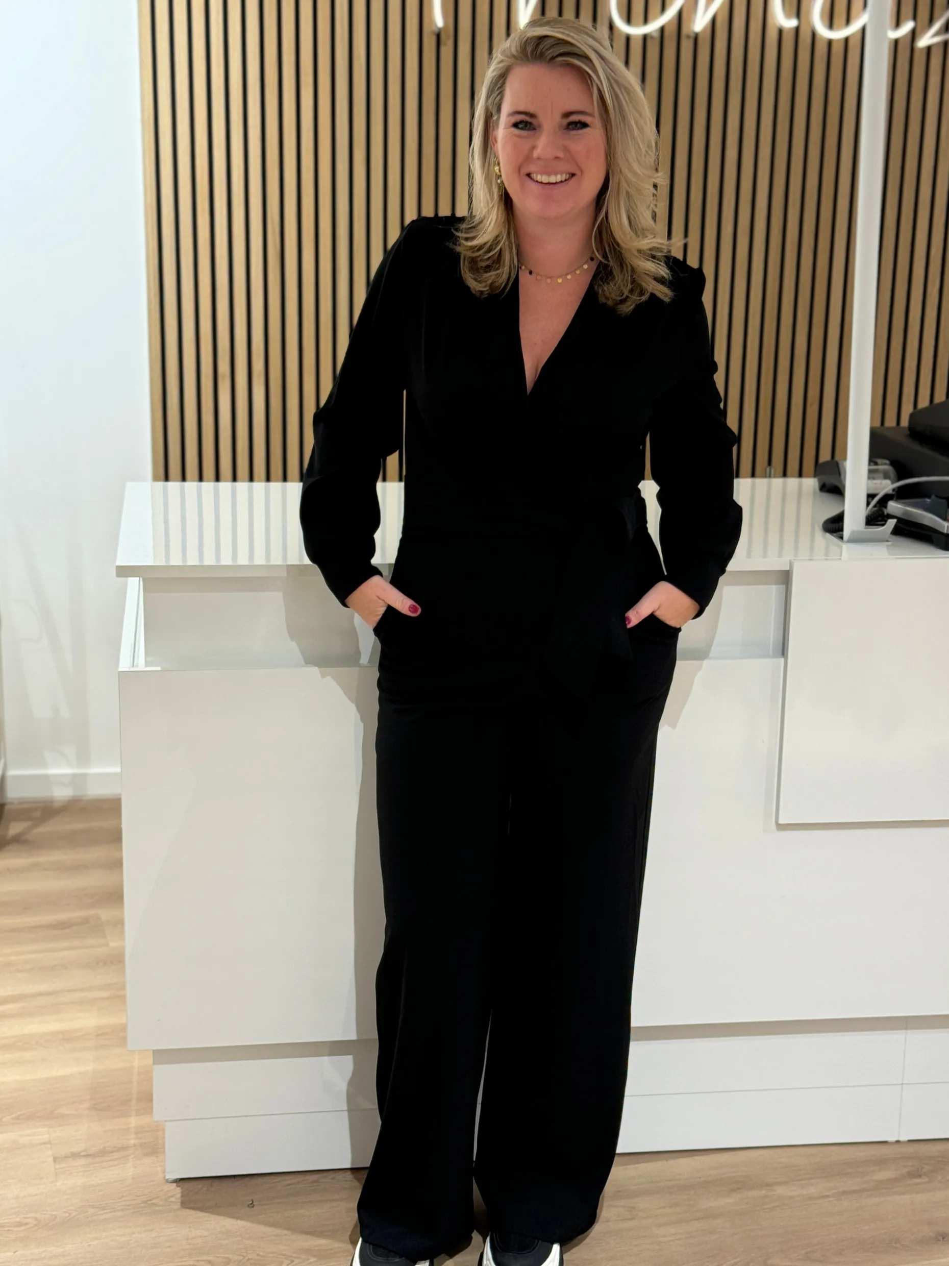 Jumpsuit Rosanne zwart