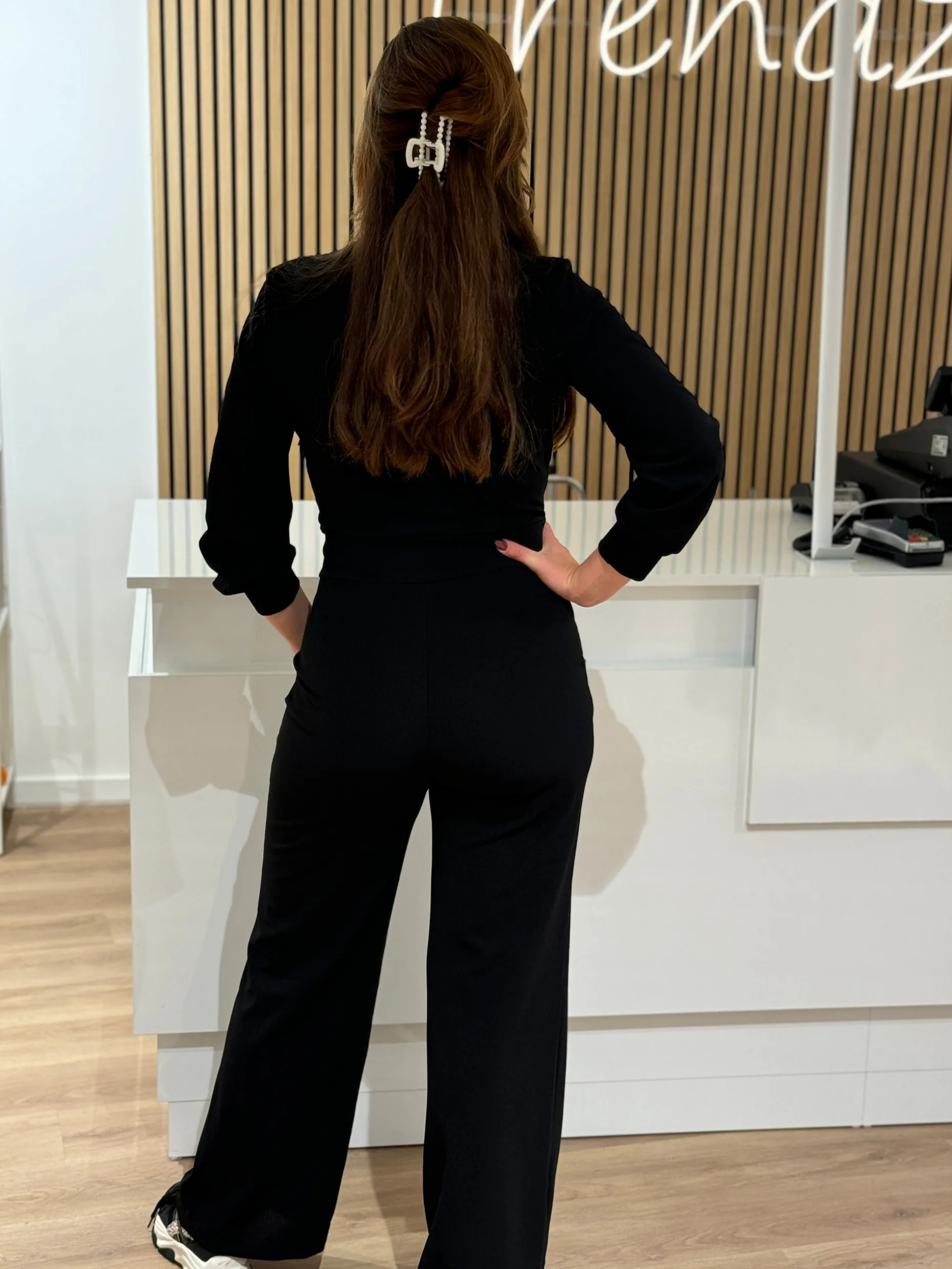 Jumpsuit Rosanne zwart