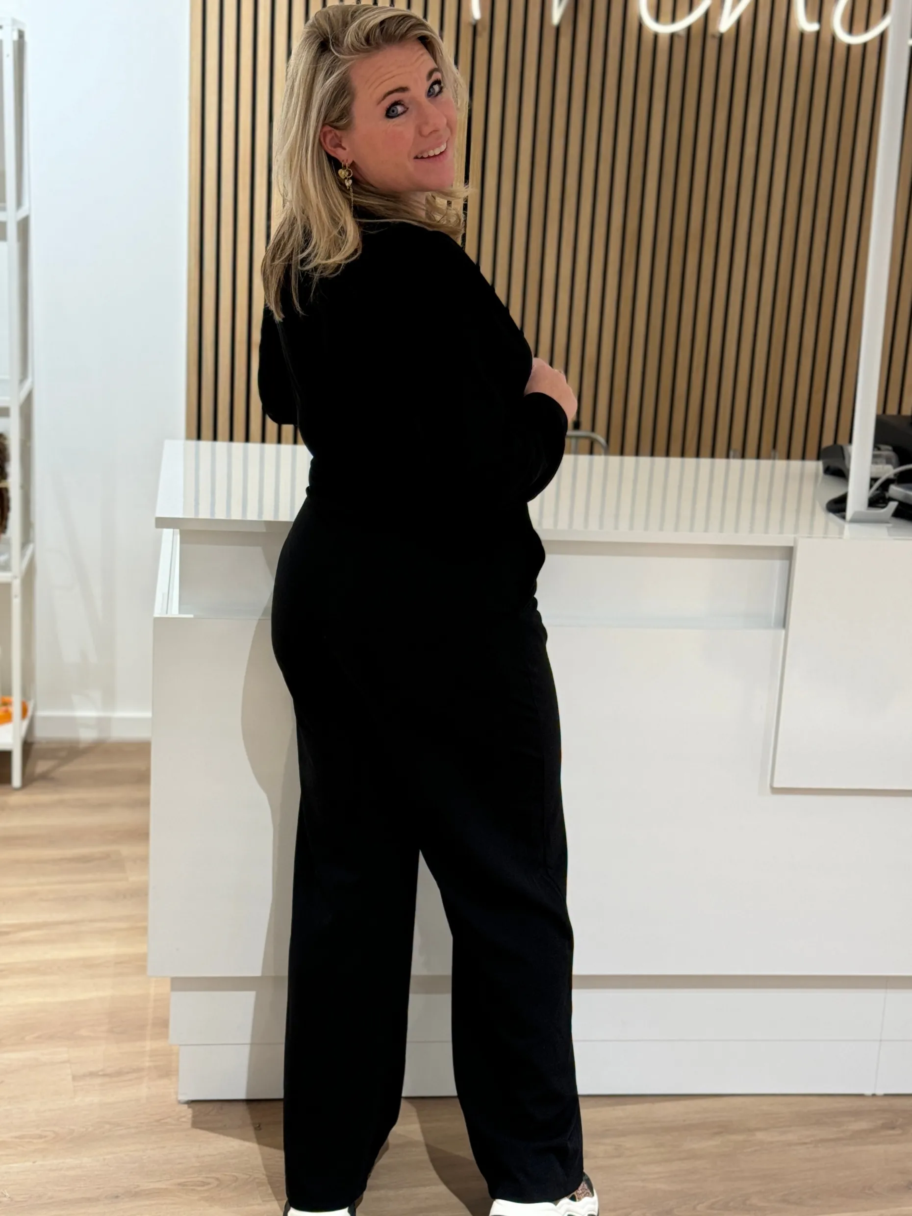 Jumpsuit Rosanne zwart