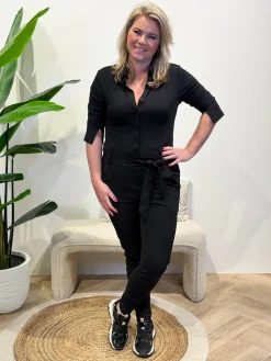Jumpsuit Travelstof Emily black