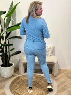 Jumpsuit Travelstof Emily Smoke Blue