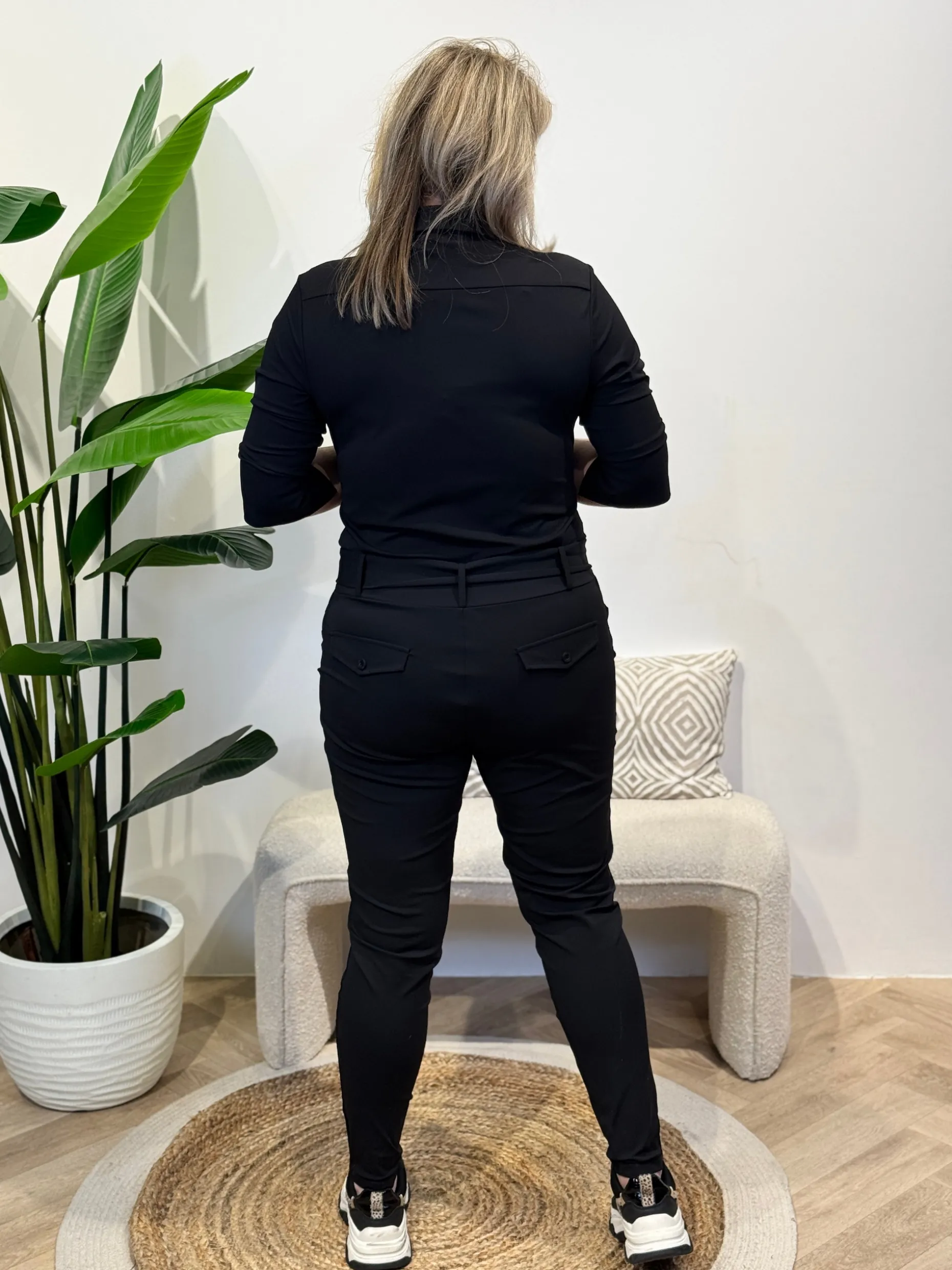 Jumpsuit Travelstof Emily black