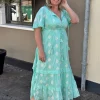 Jurk Kiki groen