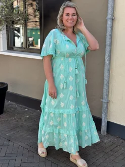 Jurk Kiki groen