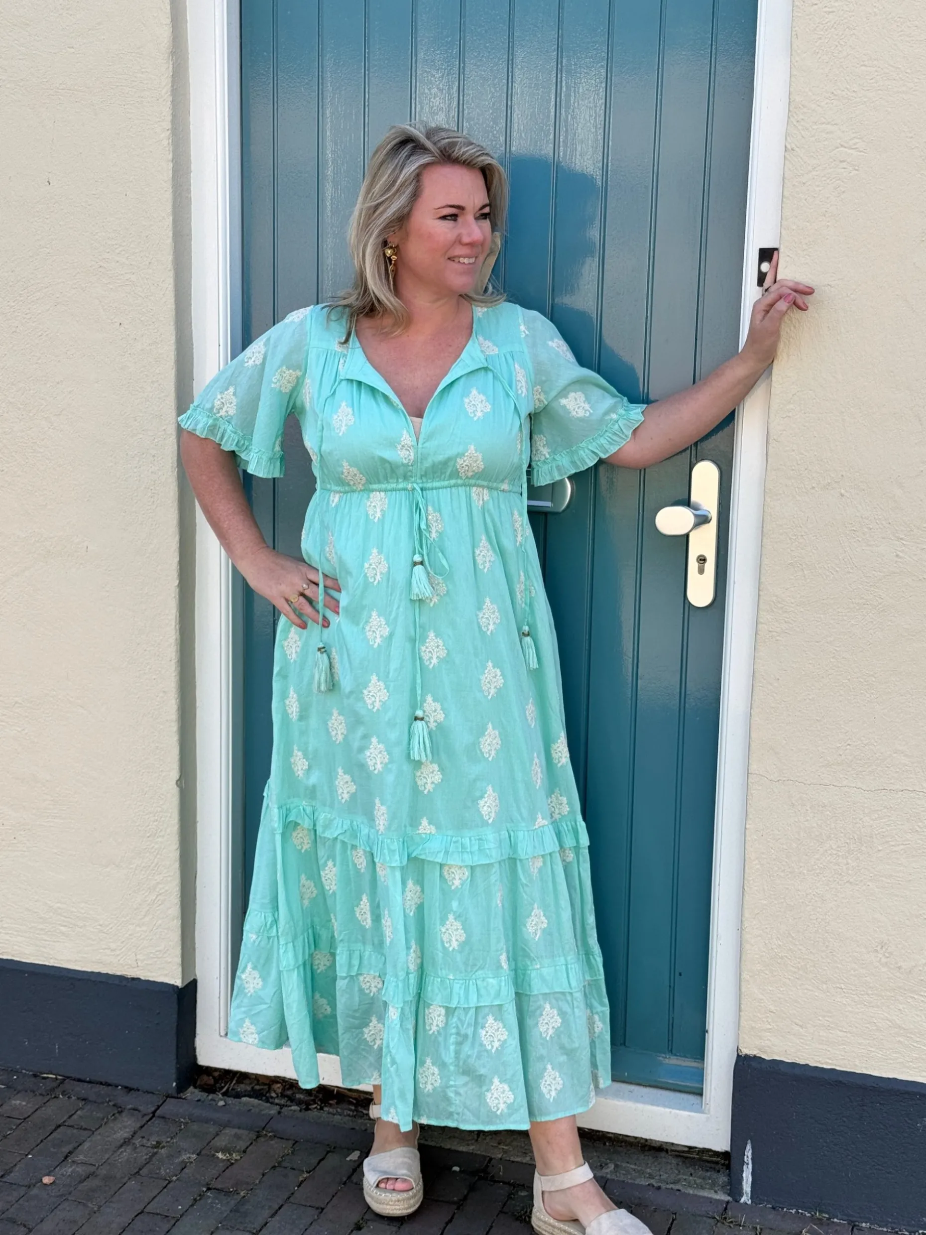 Jurk Kiki groen