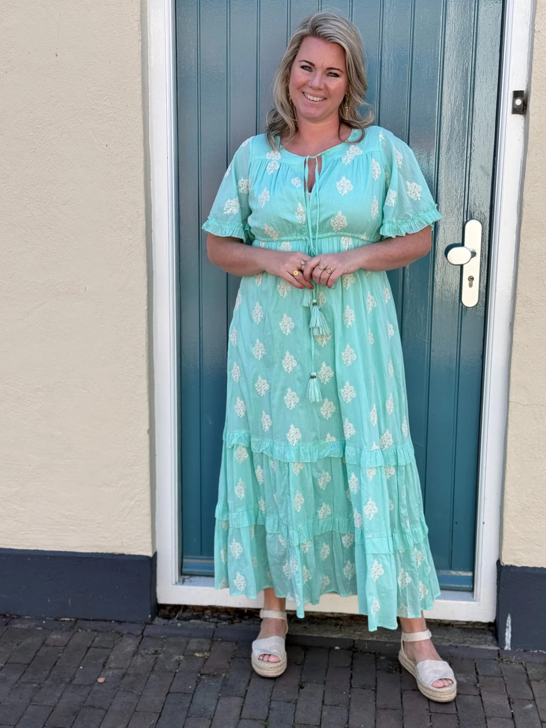 Jurk Kiki groen