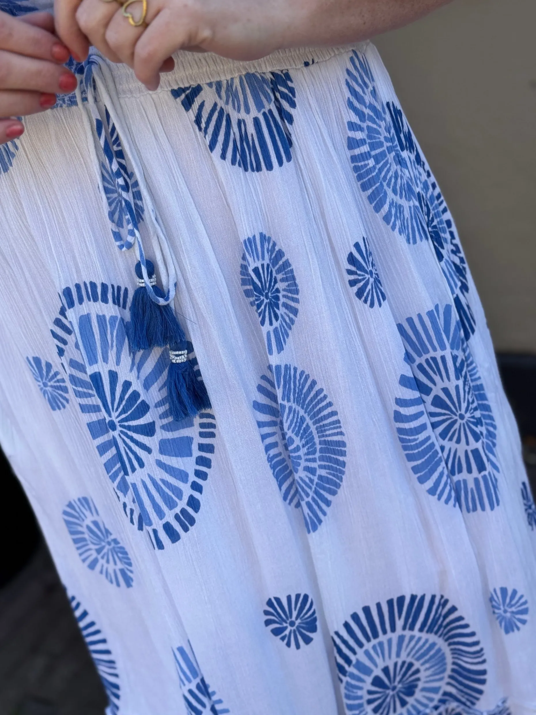 Jurk Livia blauw