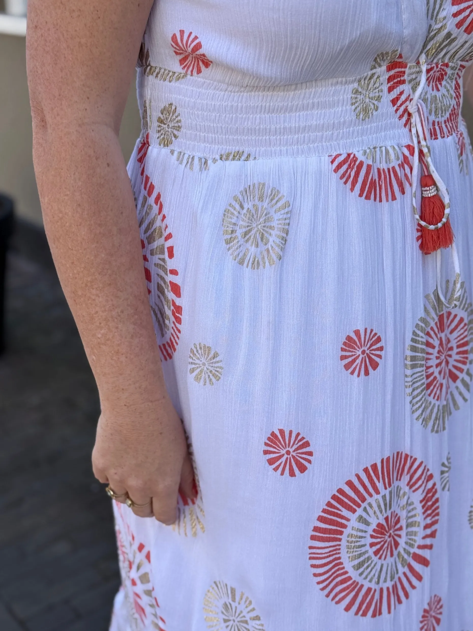 Jurk Livia koraal