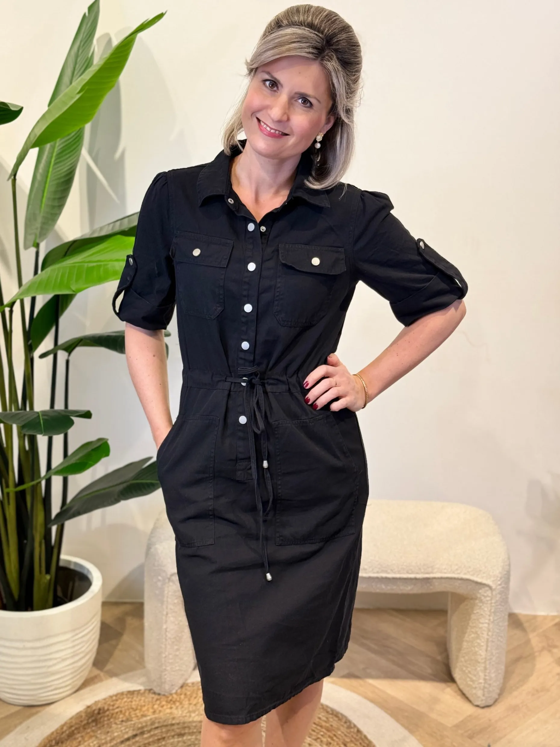 Jurkje Thera denim black