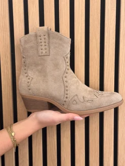 Laarsje Ivette khaki suede