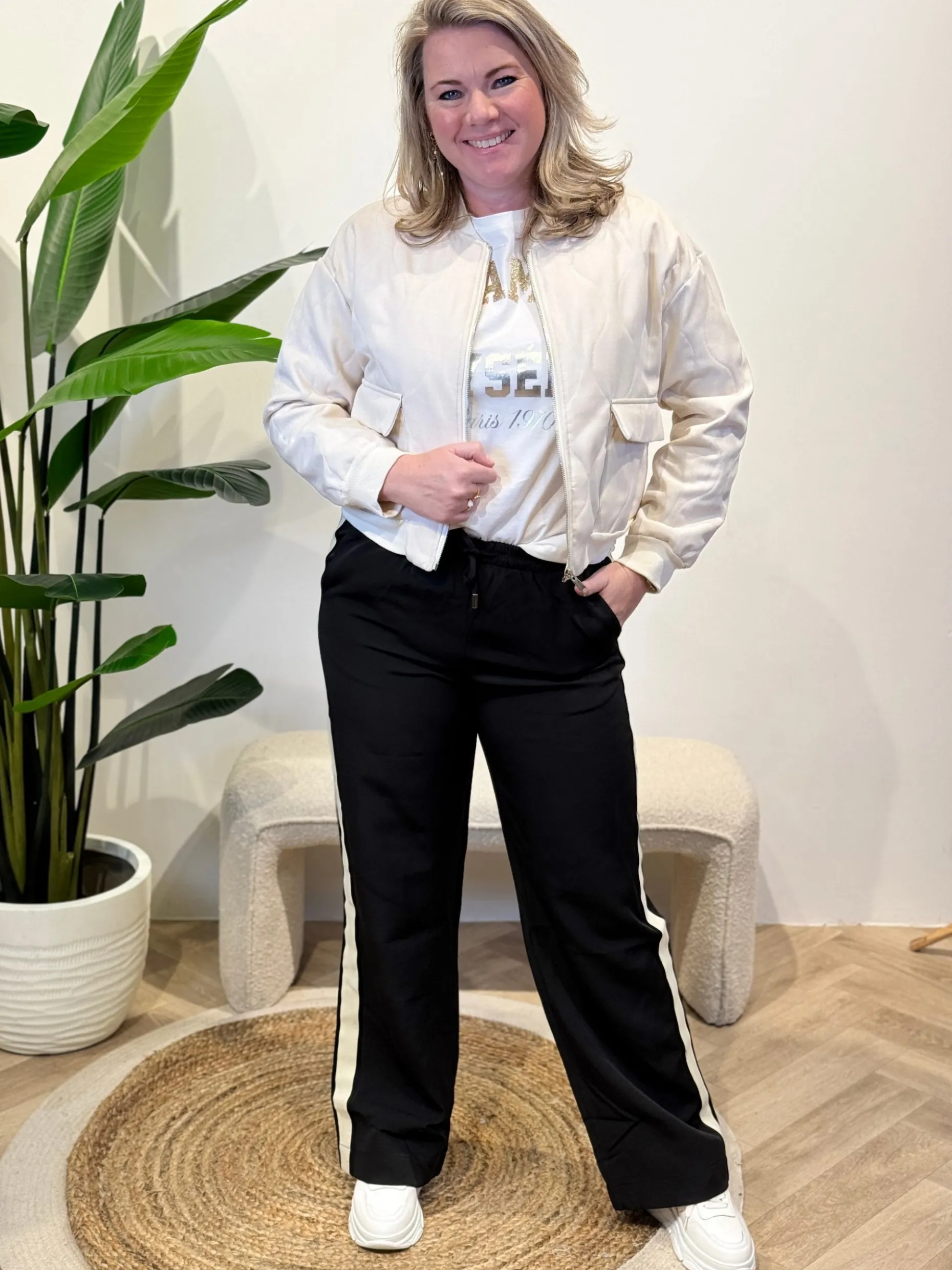 Pantalon Joëlle zwart