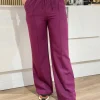 Pantalon Lynn magenta