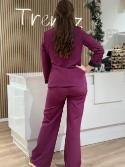 Pantalon Lynn magenta