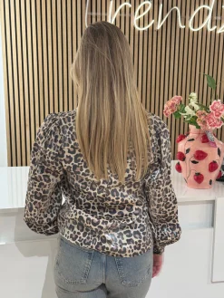 Panterprint blouse