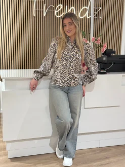 Panterprint blouse