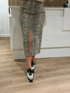 Rok Leopard denim
