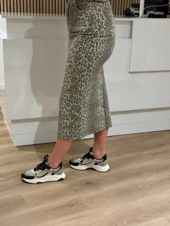 Rok Leopard denim