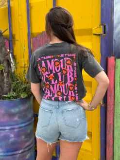 Shirtje Amour grijs