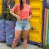 Shirtje Amour koraal