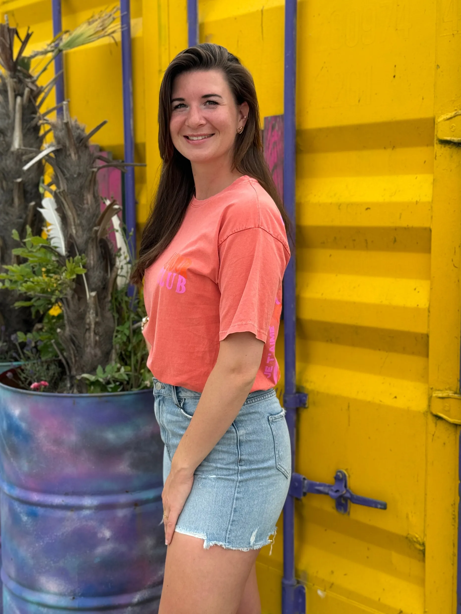 Shirtje Amour koraal